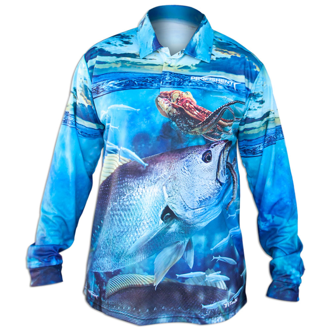 Tendy Style Profishent Tackle Fishing Shirts Sublimated